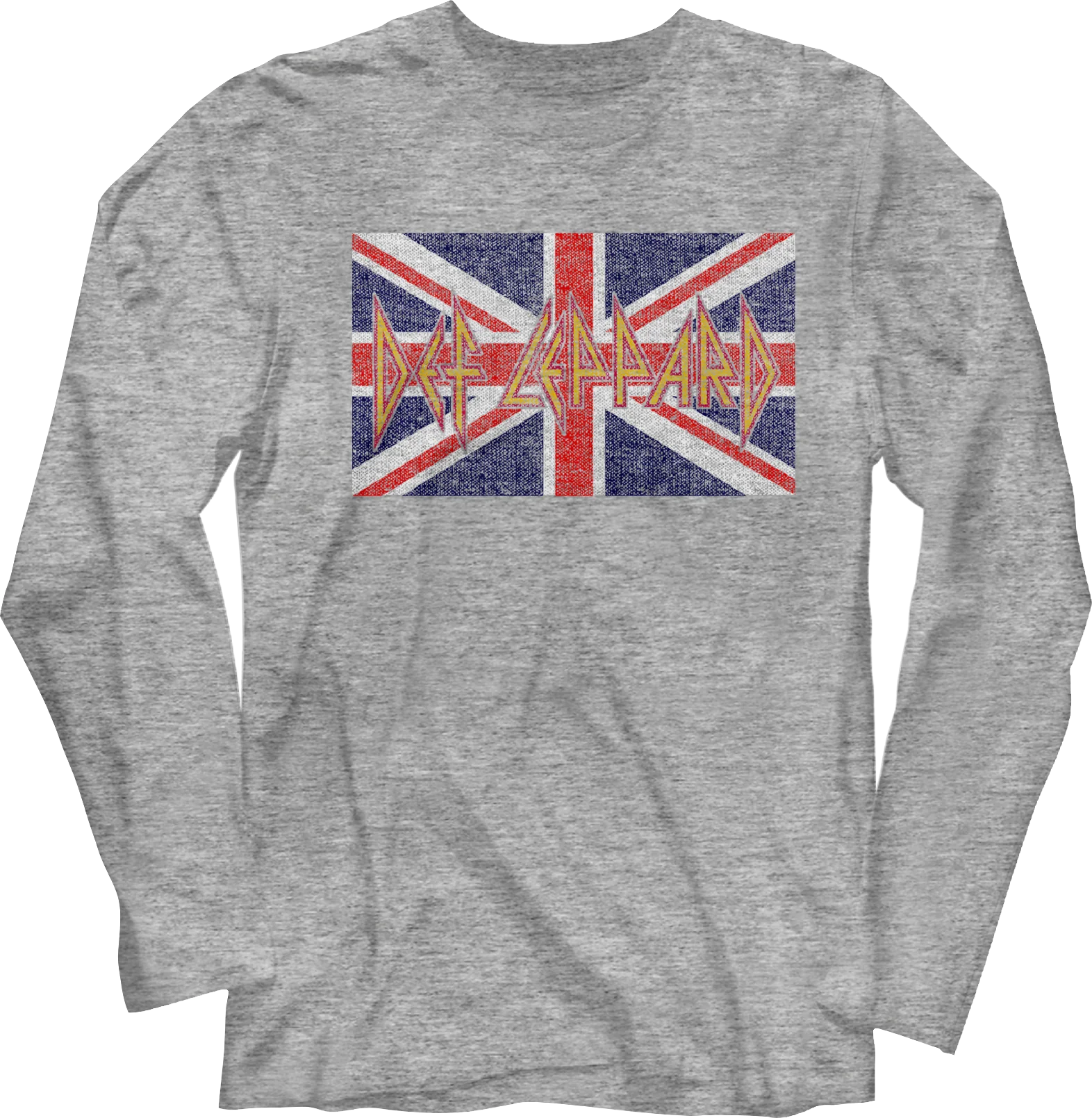 Union Jack Def Leppard Long Sleeve Shirt