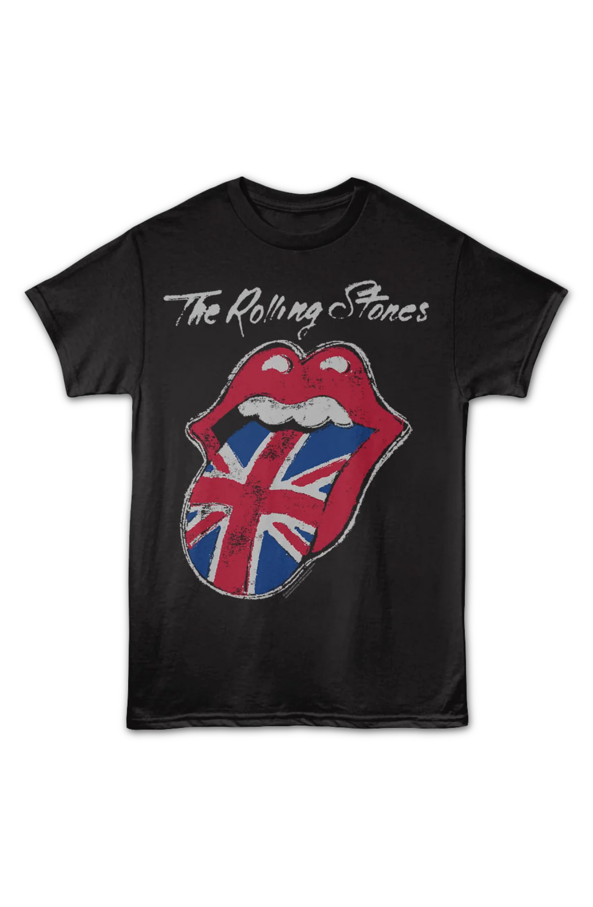 Union Jack Tongue Rolling Stones T-Shirt - Image 2