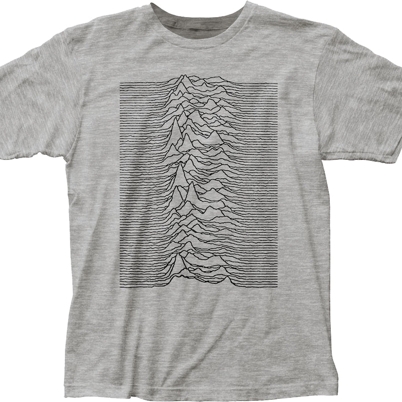 Unknown Pleasures Cover Artwork Joy Division T-Shirt