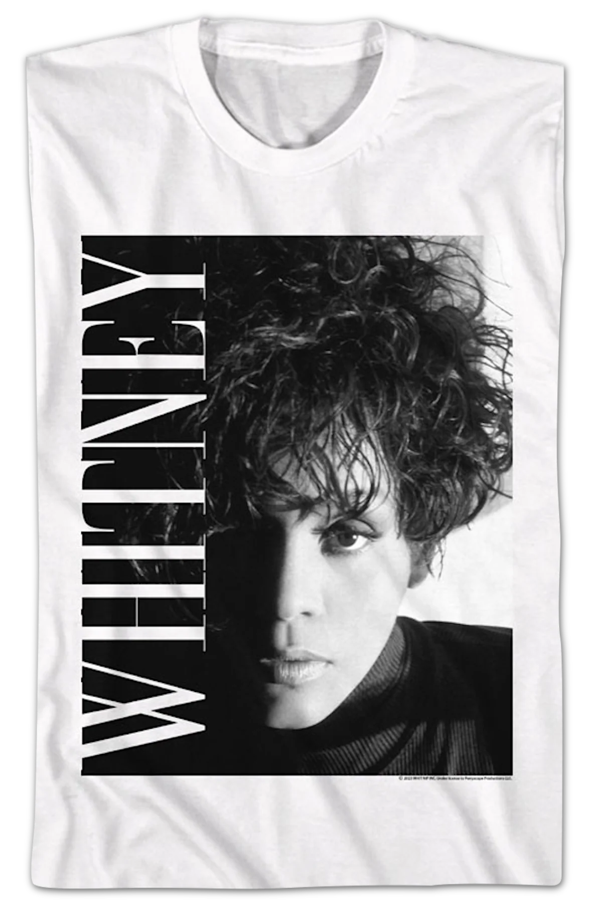 Up Close Whitney Houston T-Shirt - Image 2