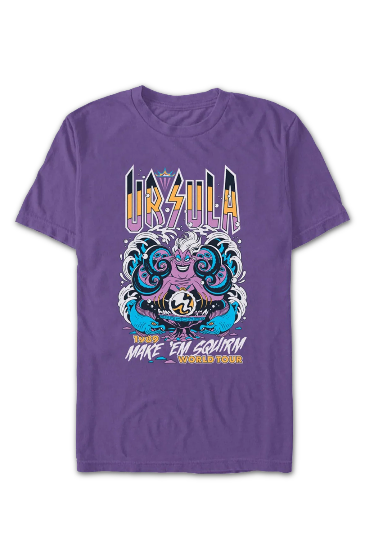 Ursula Make 'Em Squirm World Tour Little Mermaid T-Shirt - Image 2
