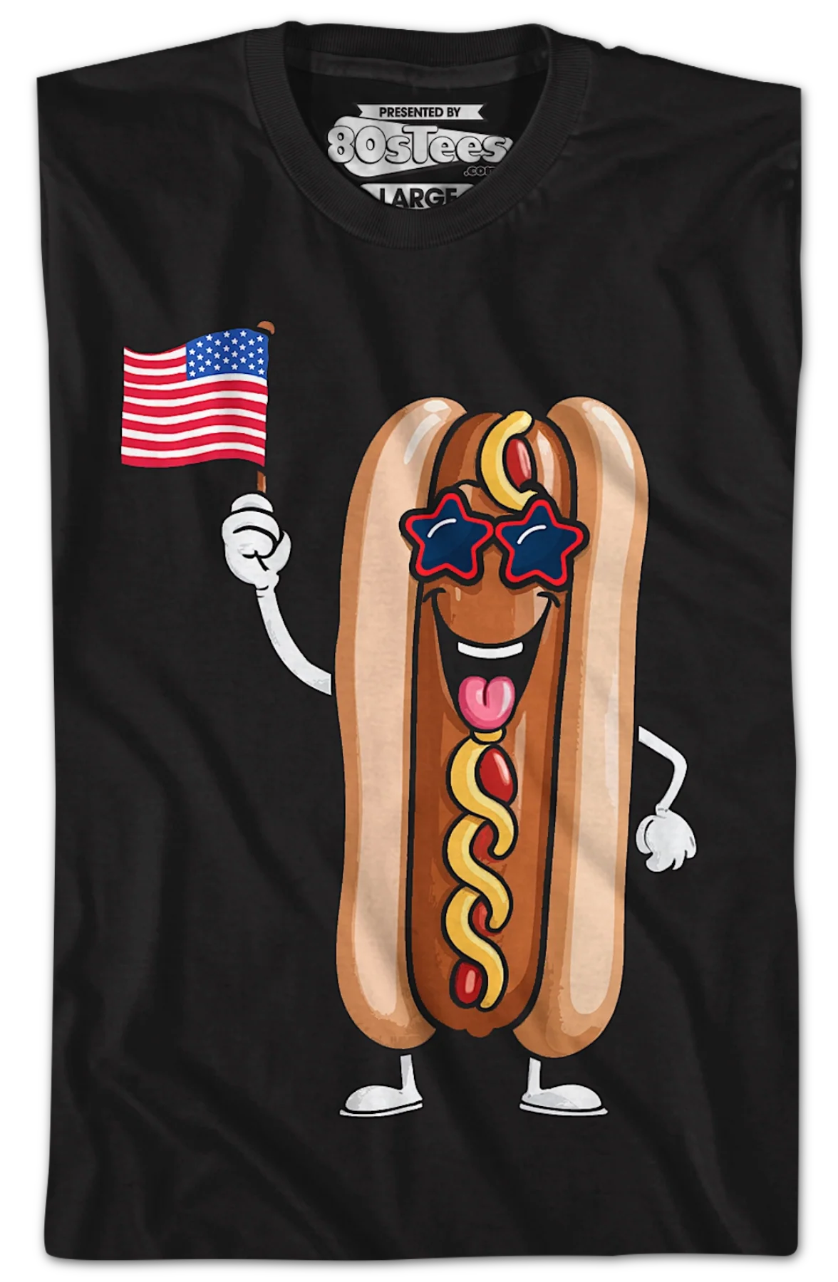 USA Hotdog T-Shirt - Image 2