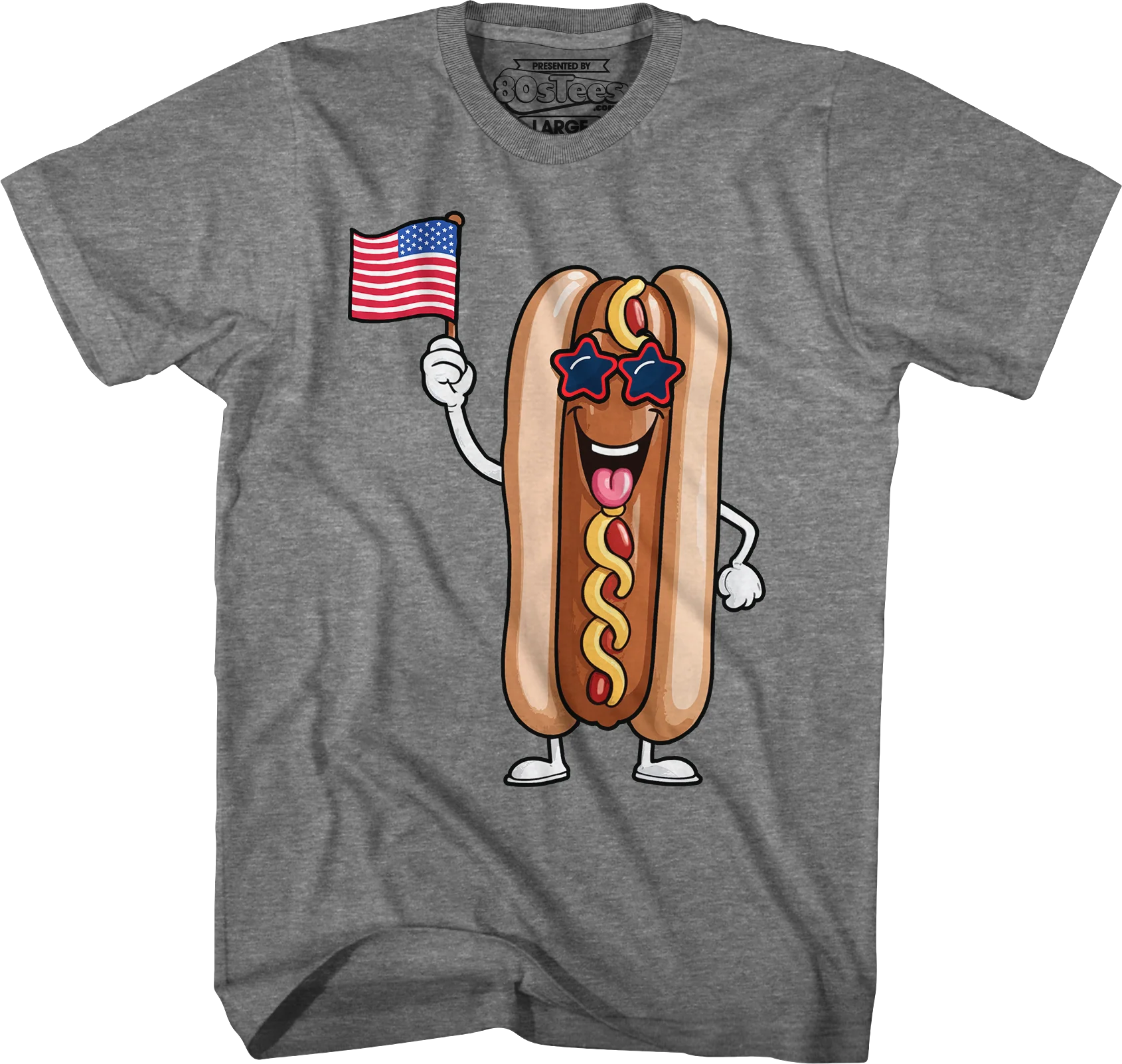 USA Hotdog T-Shirt - Image 6