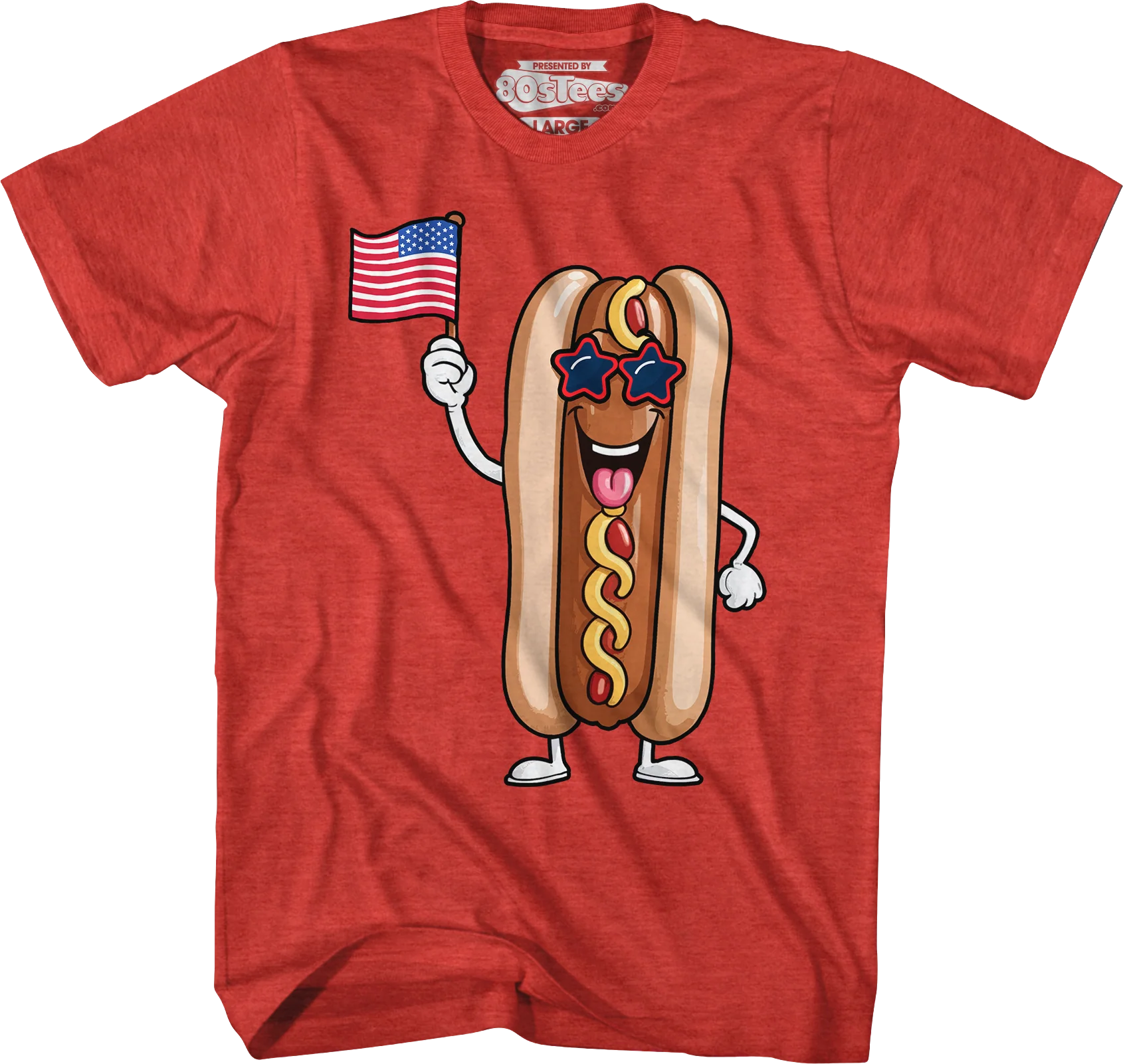 USA Hotdog T-Shirt - Image 7