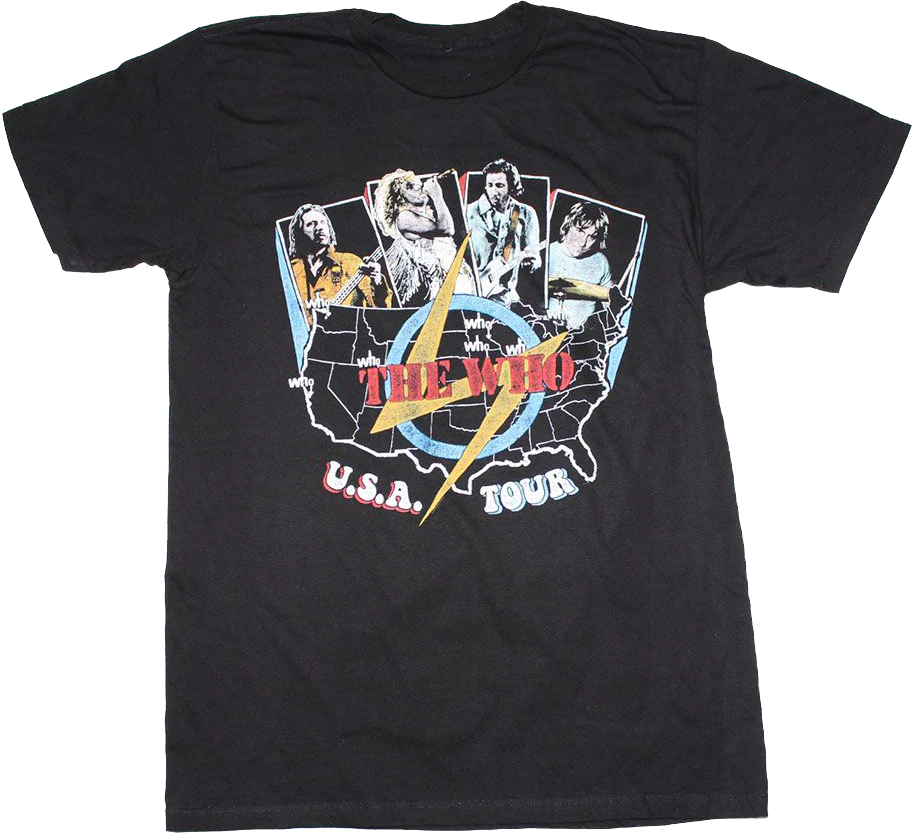 USA Tour The Who T-Shirt