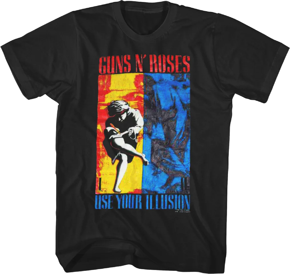 Use Your Illusion I & II Guns N' Roses T-Shirt