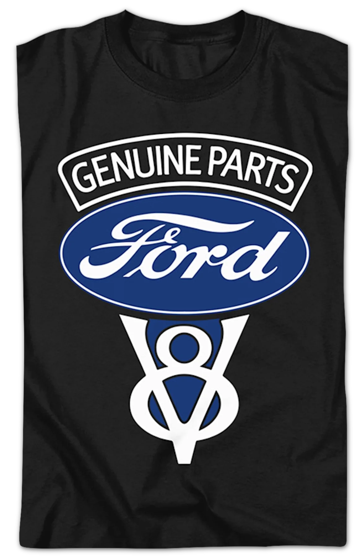 V8 Genuine Parts Ford T-Shirt - Image 2