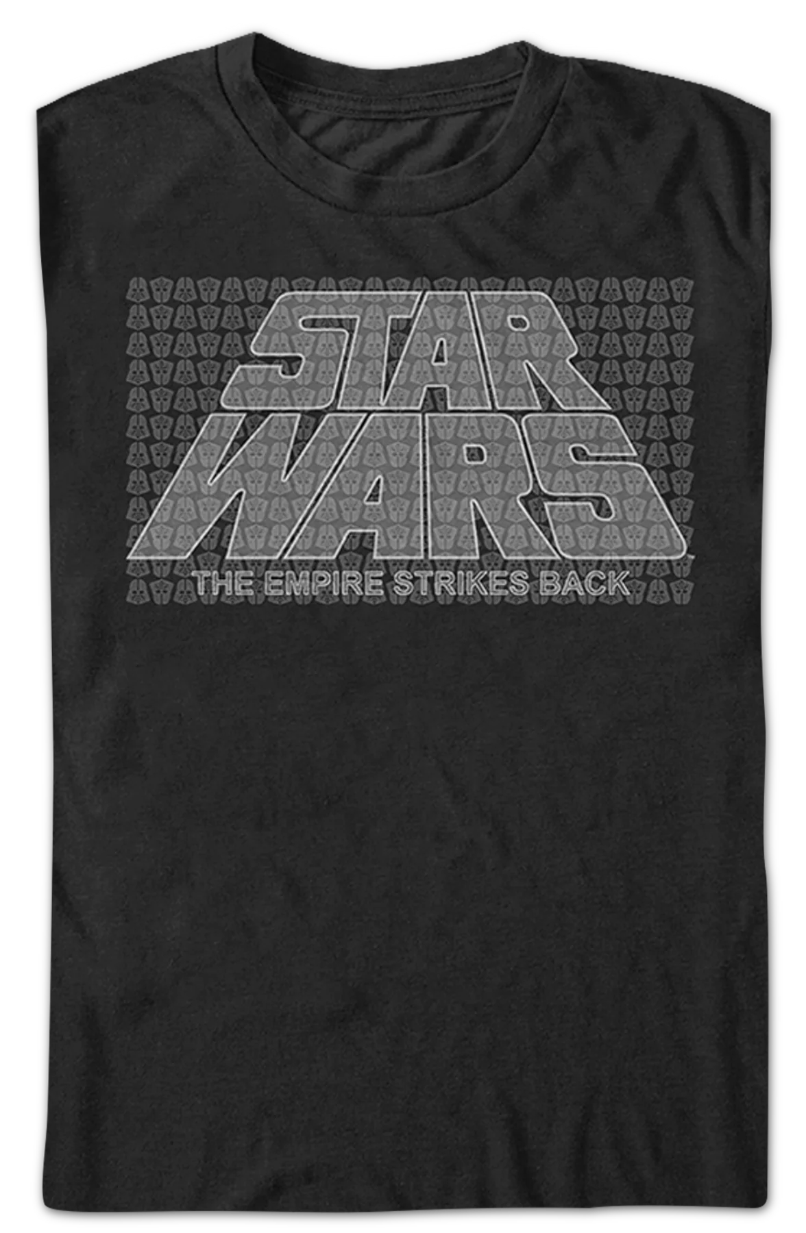 Vader Helmets Empire Strikes Back Star Wars T-Shirt - Image 2
