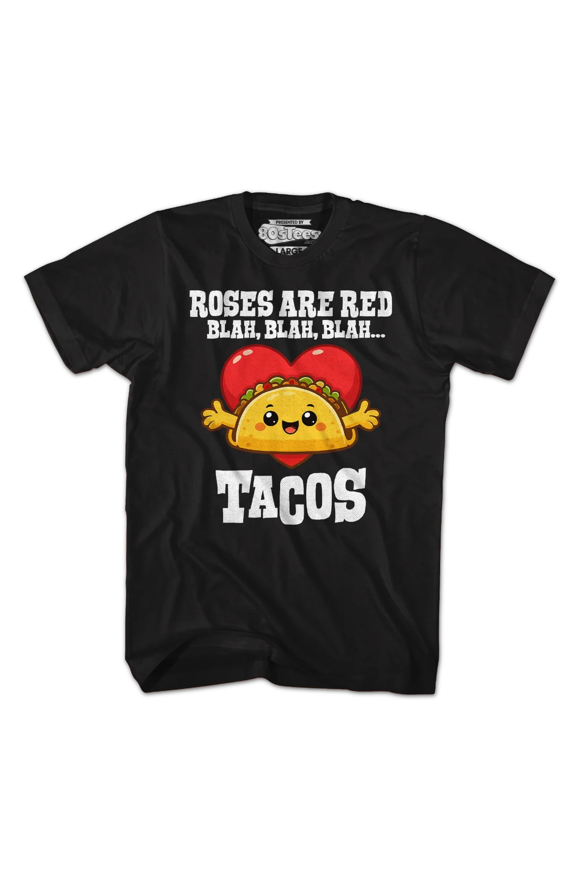 Valentine's Day Tacos T-Shirt - Image 2