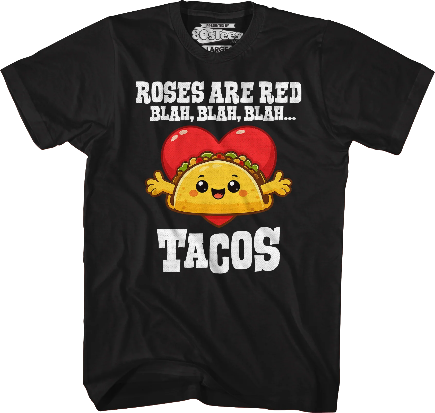 Valentine's Day Tacos T-Shirt - Image 4