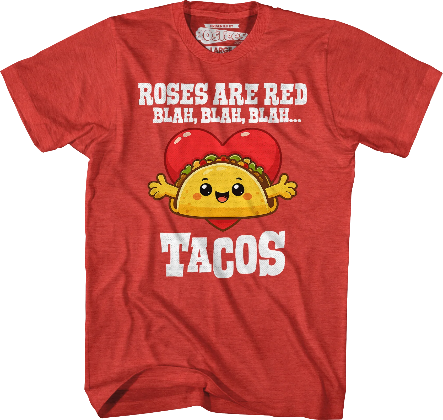 Valentine's Day Tacos T-Shirt - Image 5