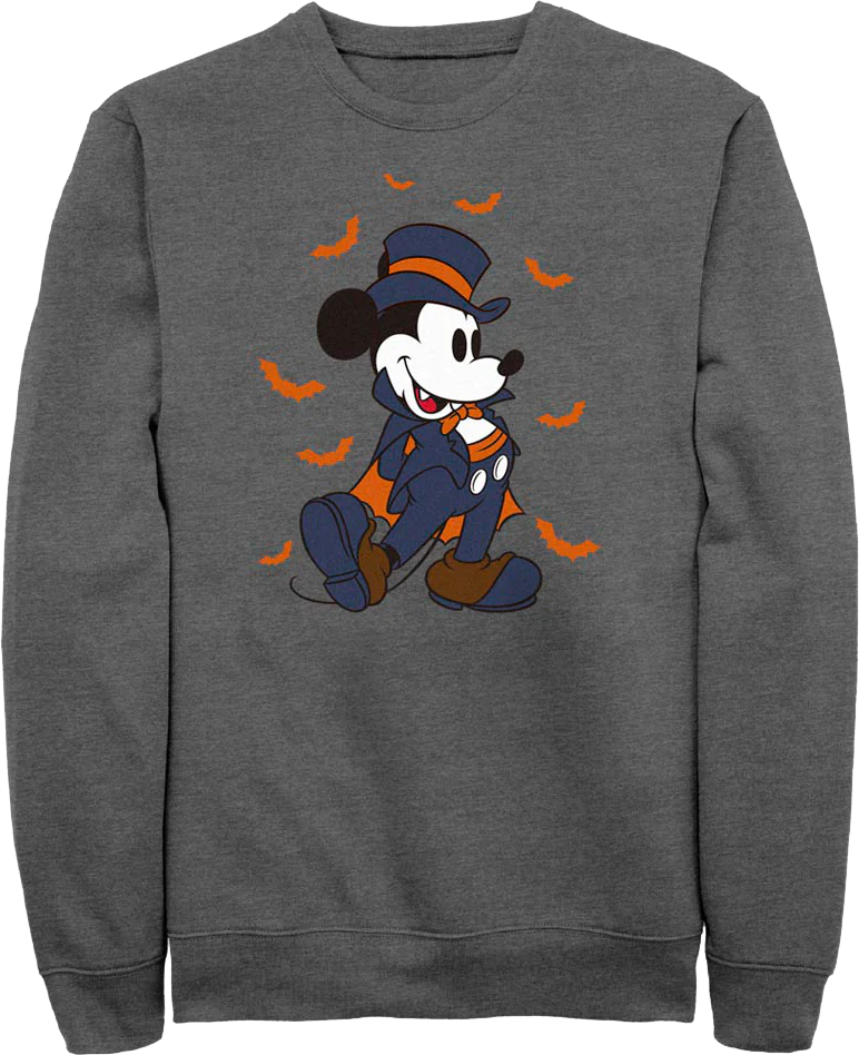 Vampire Mickey Mouse Disney Sweatshirt