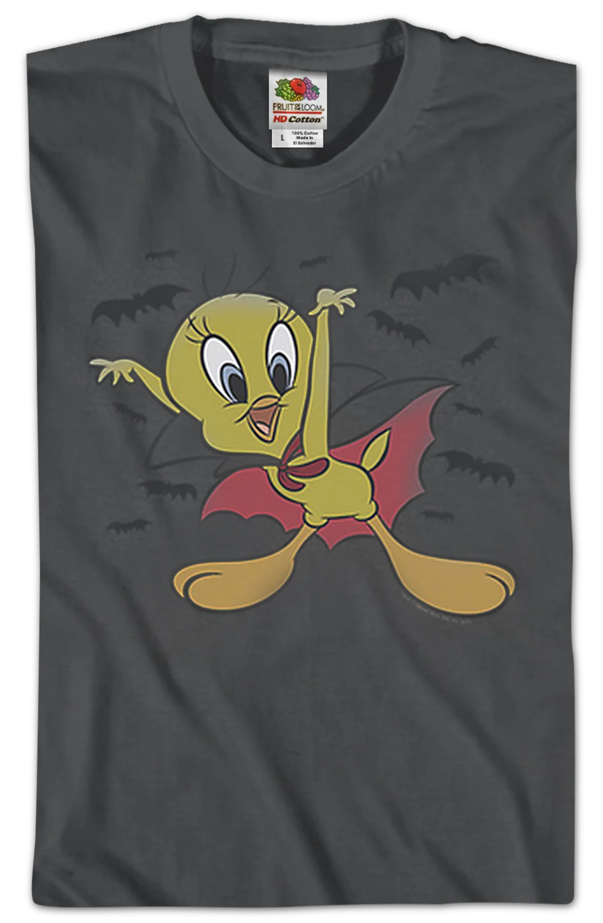 Vampire Tweety Bird Looney Tunes T-Shirt - Image 2