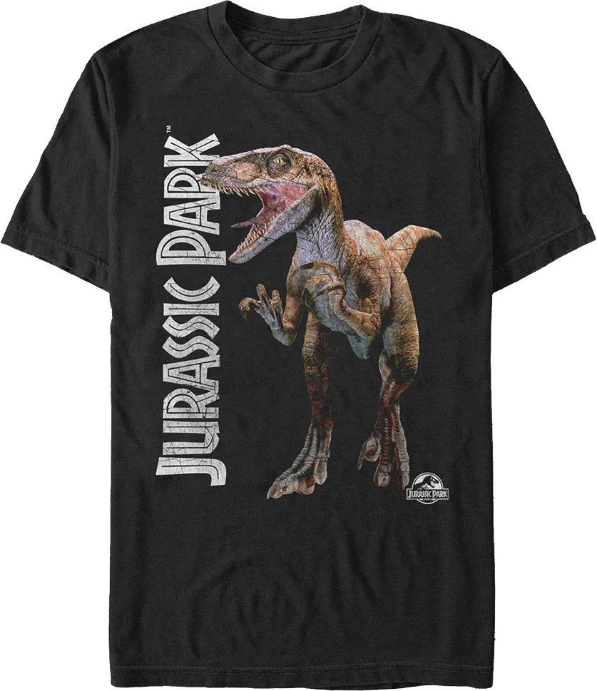Velociraptor Jurassic Park T-Shirt