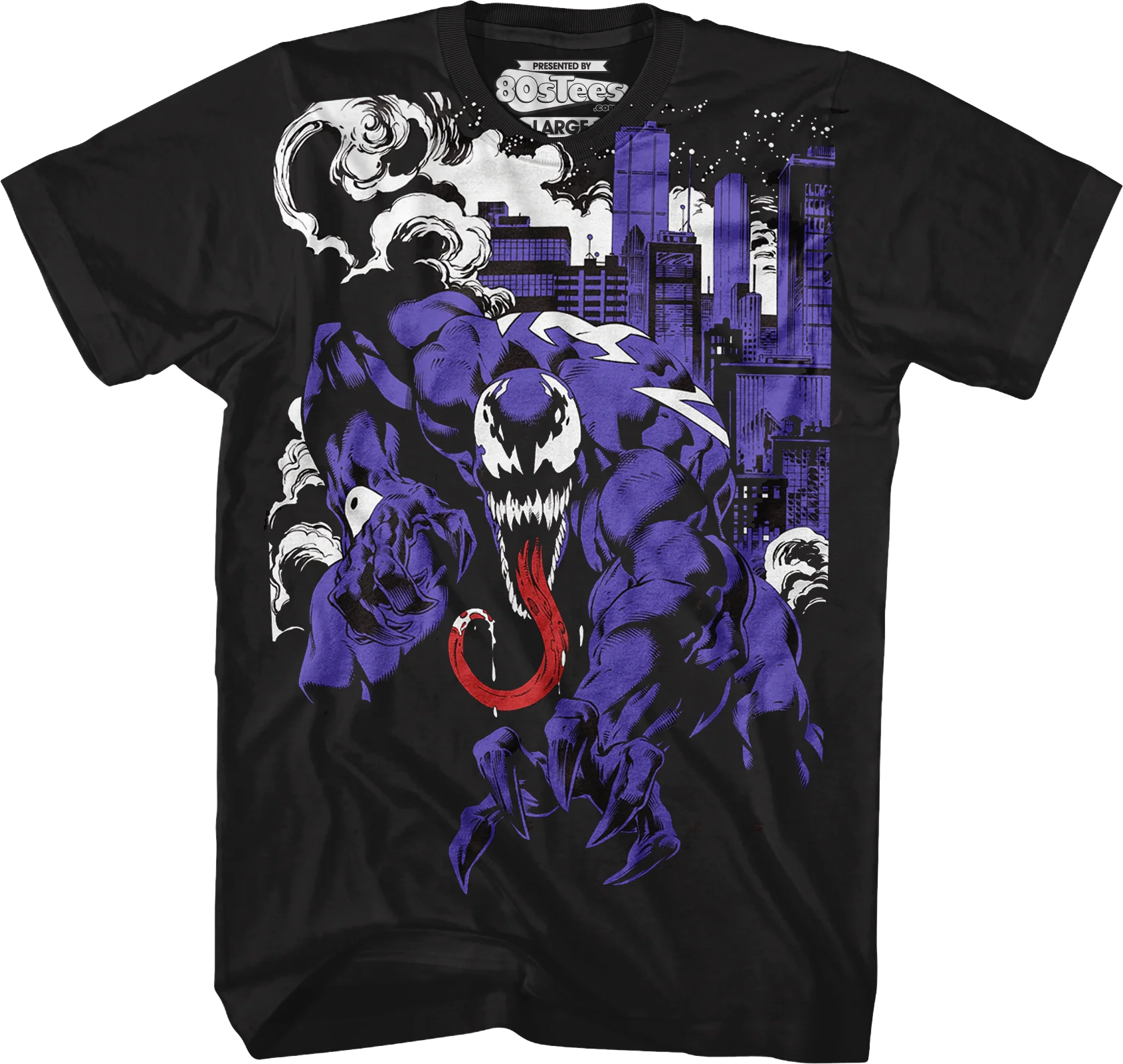 Venom At Night Marvel Comics T-Shirt