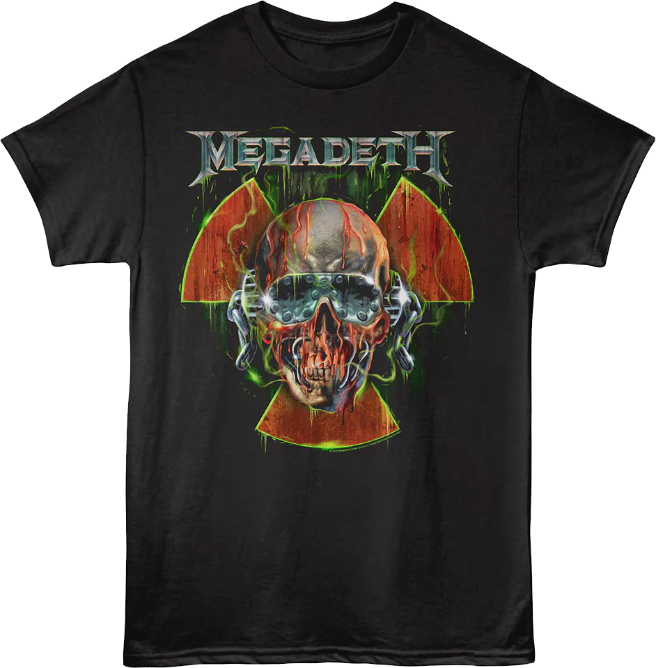 Vic Rattlehead Radioactive Megadeth T-Shirt