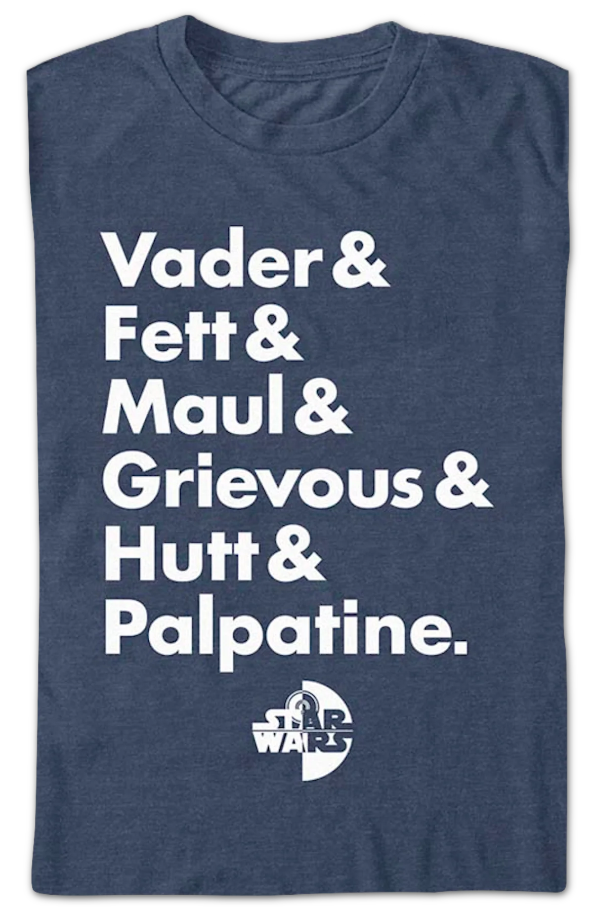 Villain Names Star Wars T-Shirt - Image 2