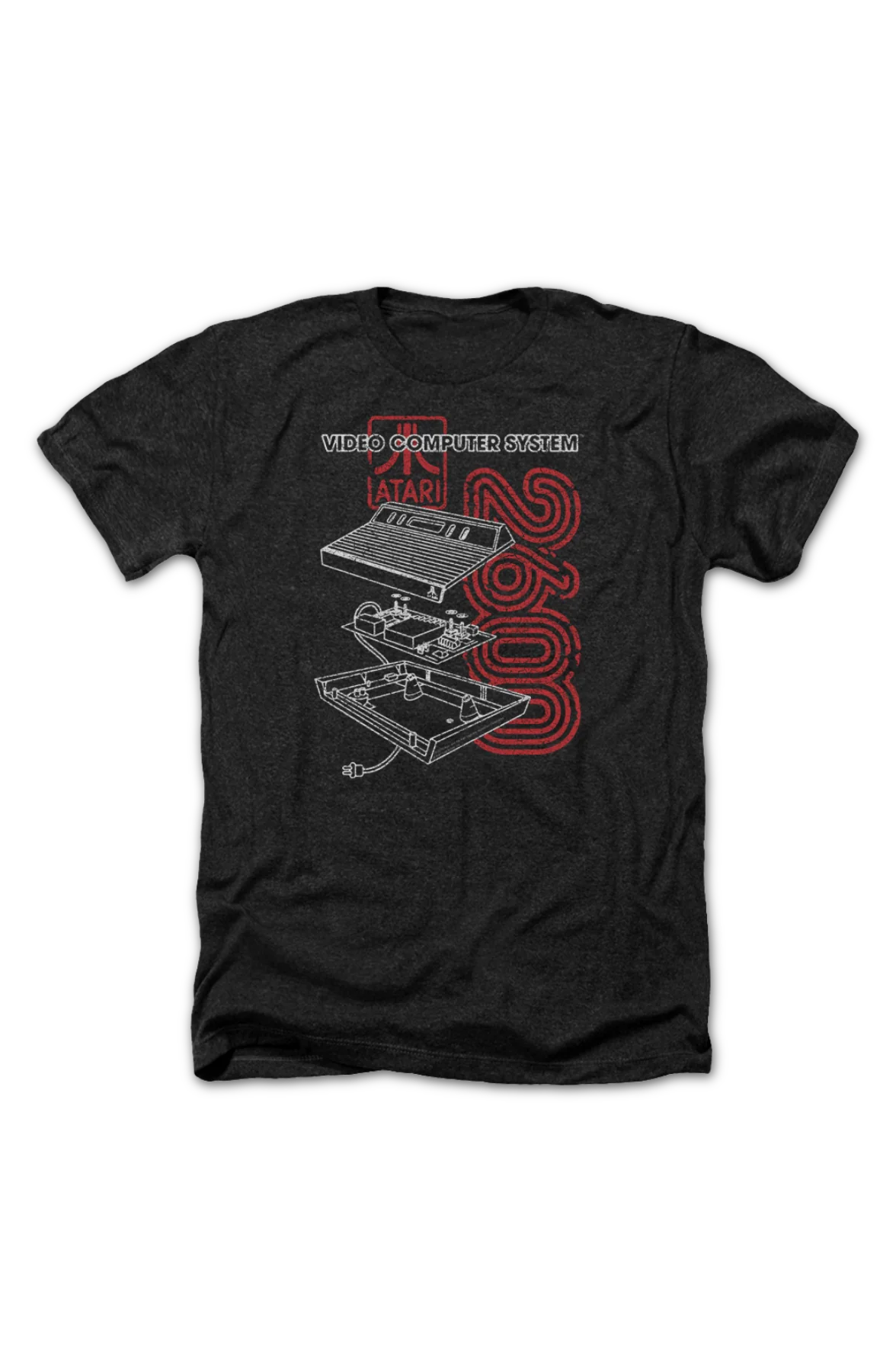 Vintage Atari 2600 Video Computer System T-Shirt - Image 2