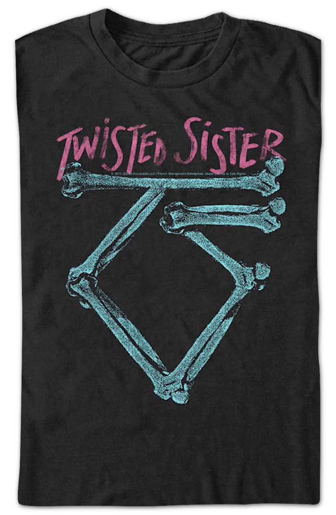 Vintage Bones Logo Twisted Sister T-Shirt - Image 2