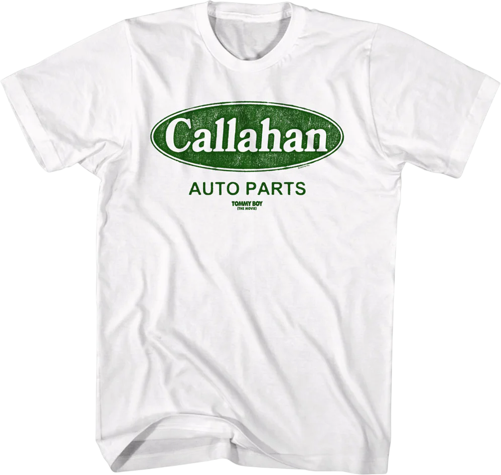 Vintage Callahan Auto Parts Logo Tommy Boy T-Shirt