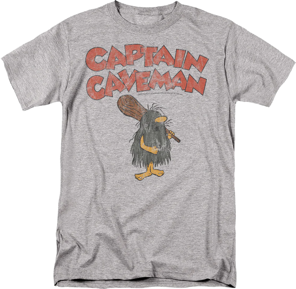 Vintage Captain Caveman T-Shirt - Image 2