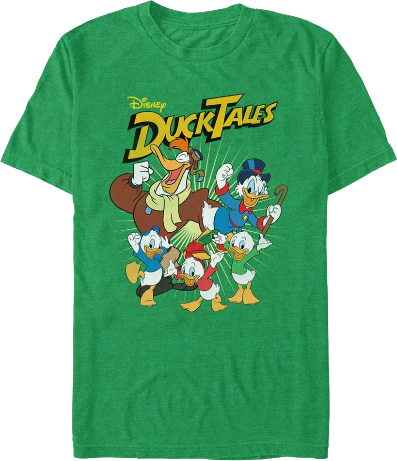 Vintage Cast Photo DuckTales T-Shirt
