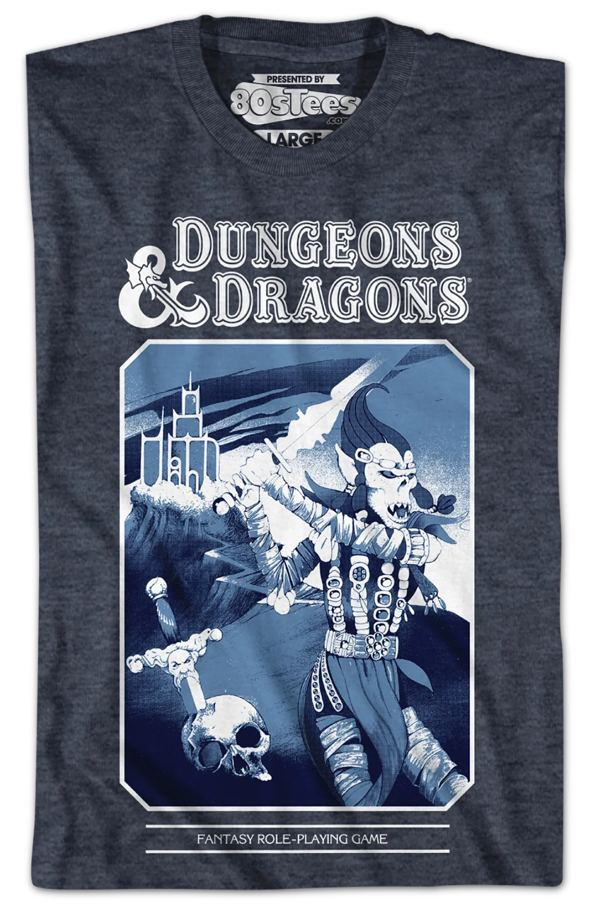 Vintage Castle Mysteries Dungeons & Dragons T-Shirt - Image 2