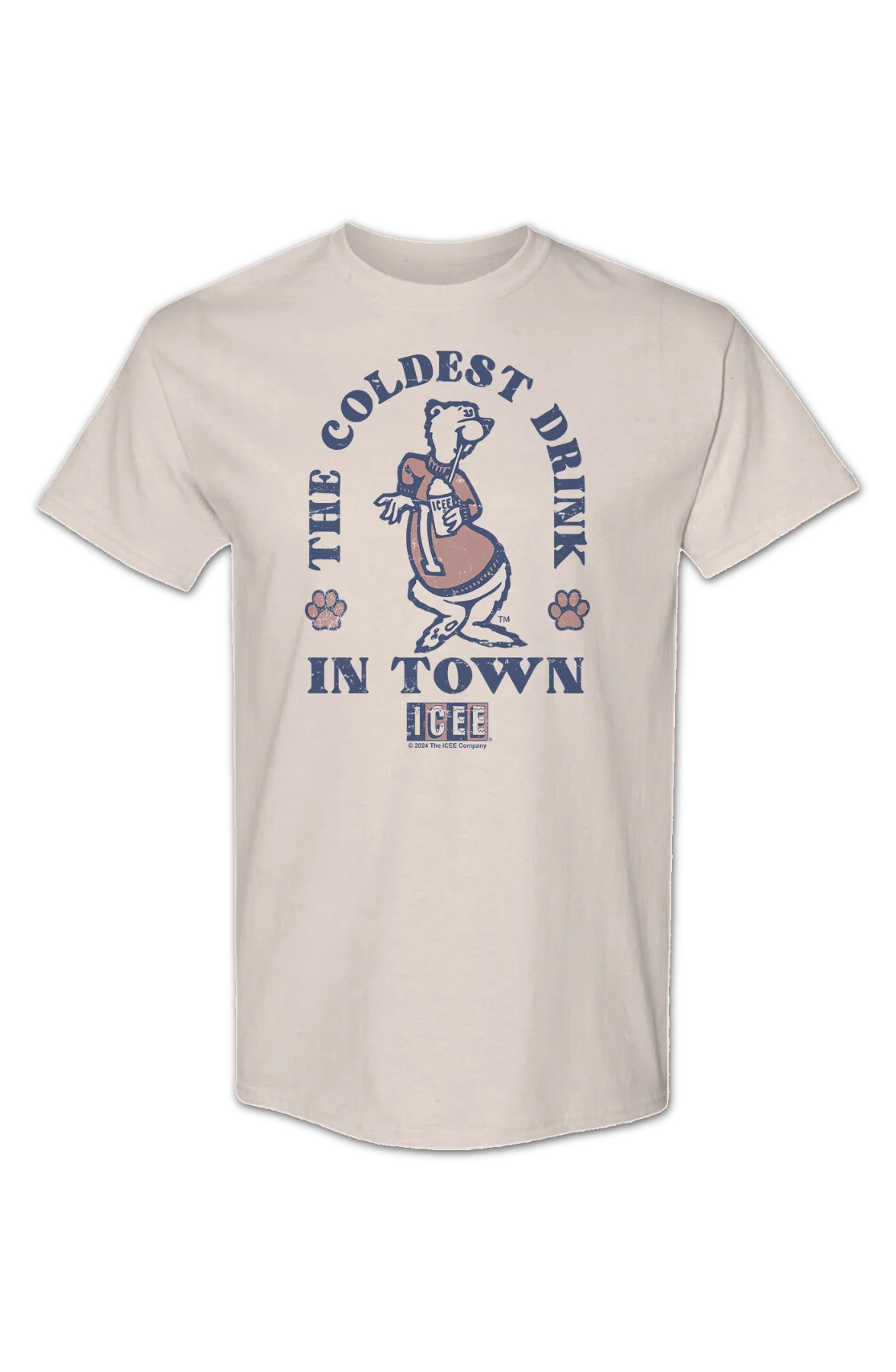 Vintage Coldest Drink In Town ICEE T-Shirt - Image 2