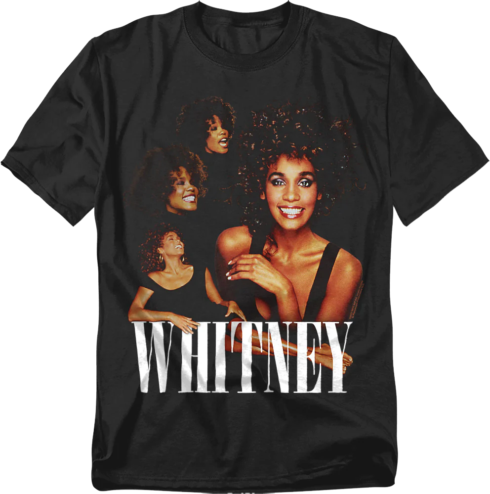 Vintage Collage Whitney Houston T-Shirt