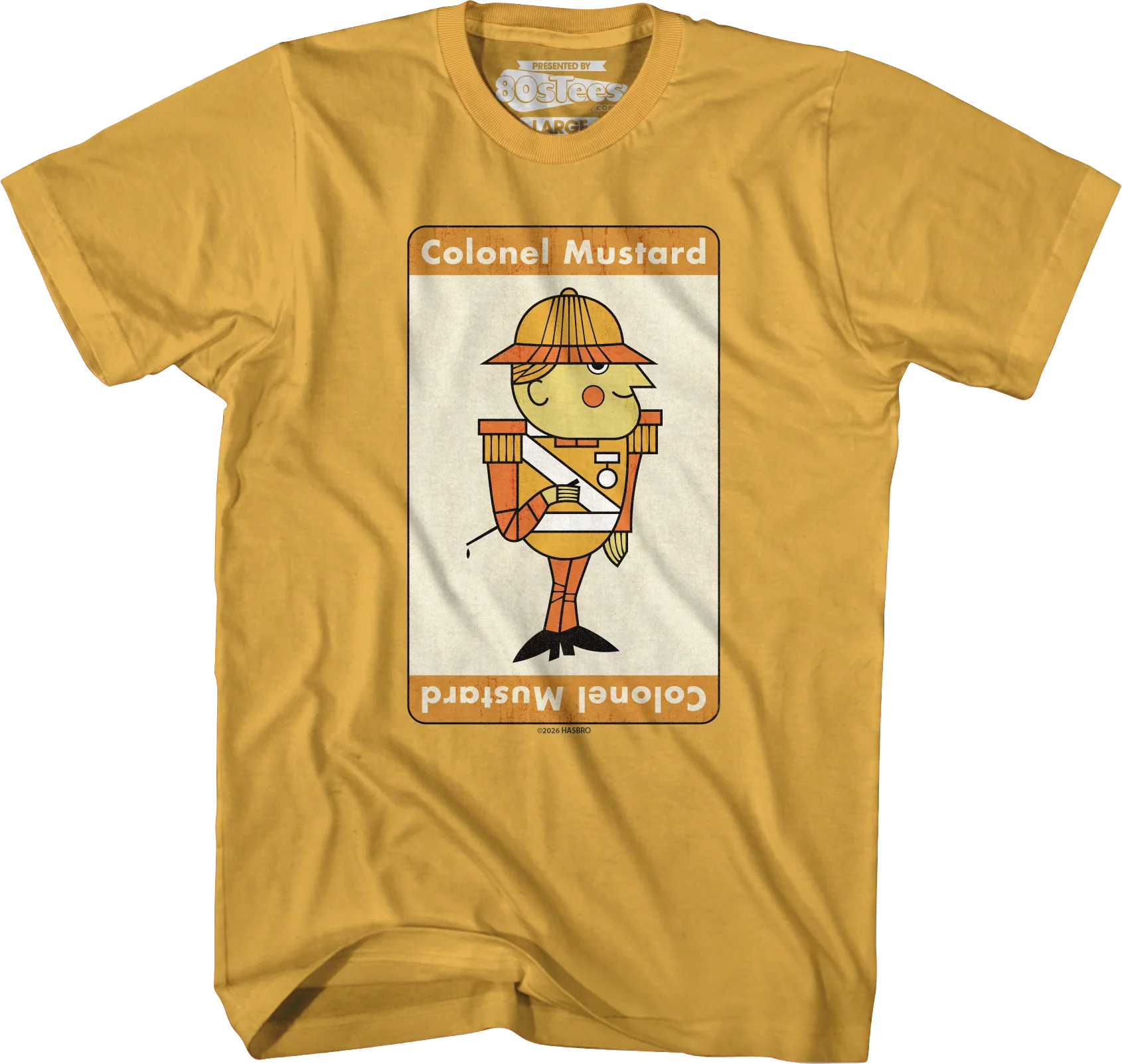 Vintage Colonel Mustard Clue T-Shirt - Image 3
