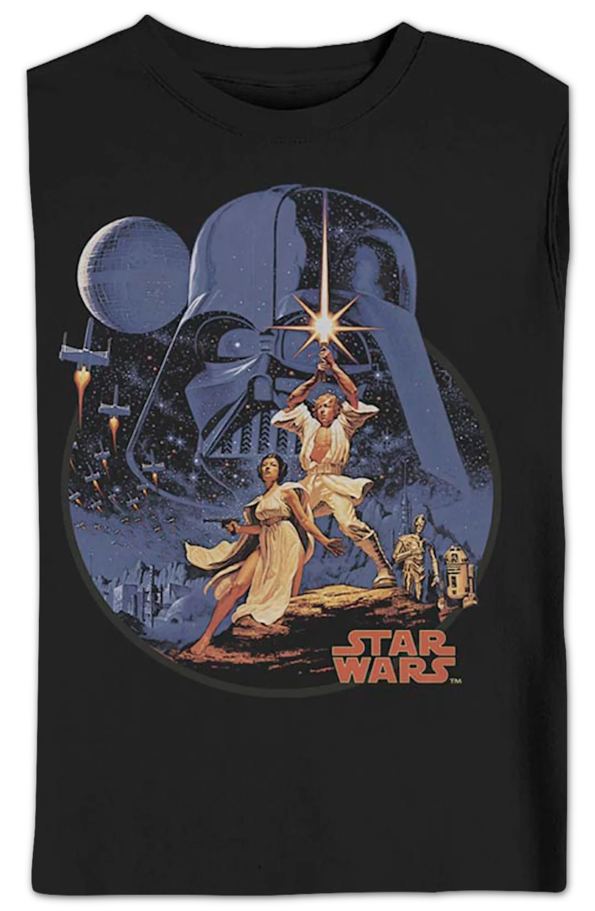 Vintage Episode IV Poster Star Wars Sweatshirt - Image 2