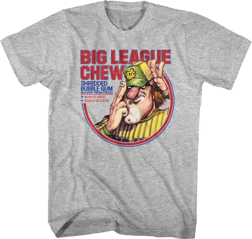 Vintage Gray Pitcher Big League Chew T-Shirt