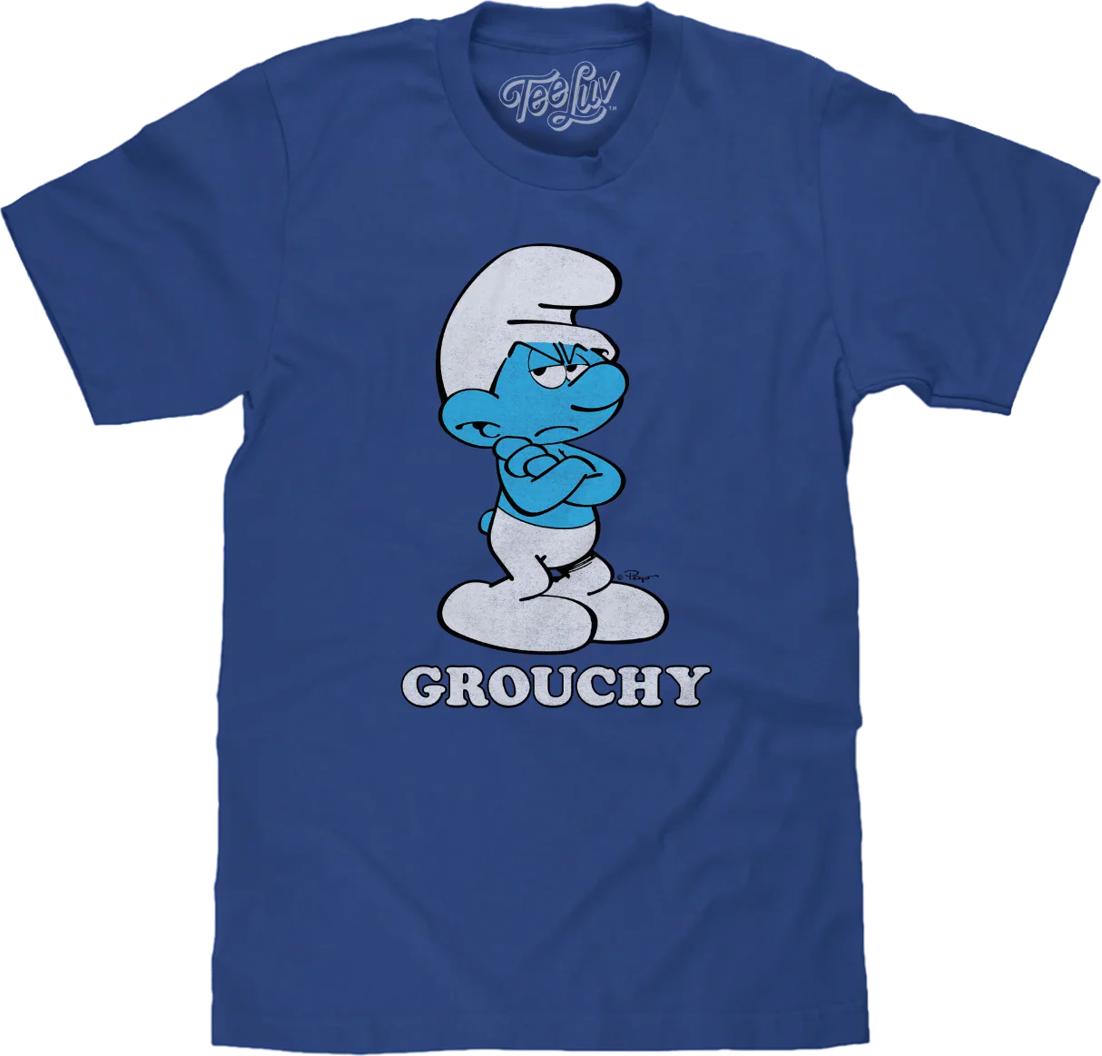 Vintage Grouchy Smurfs T-Shirt