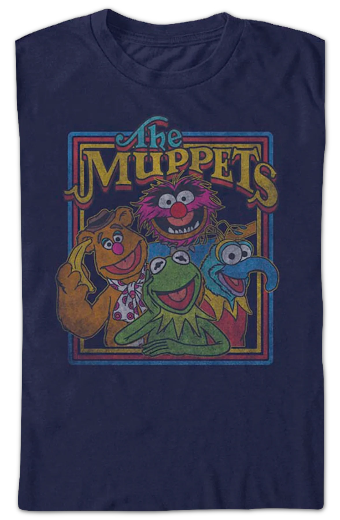 Vintage Group Photo Muppets T-Shirt - Image 2