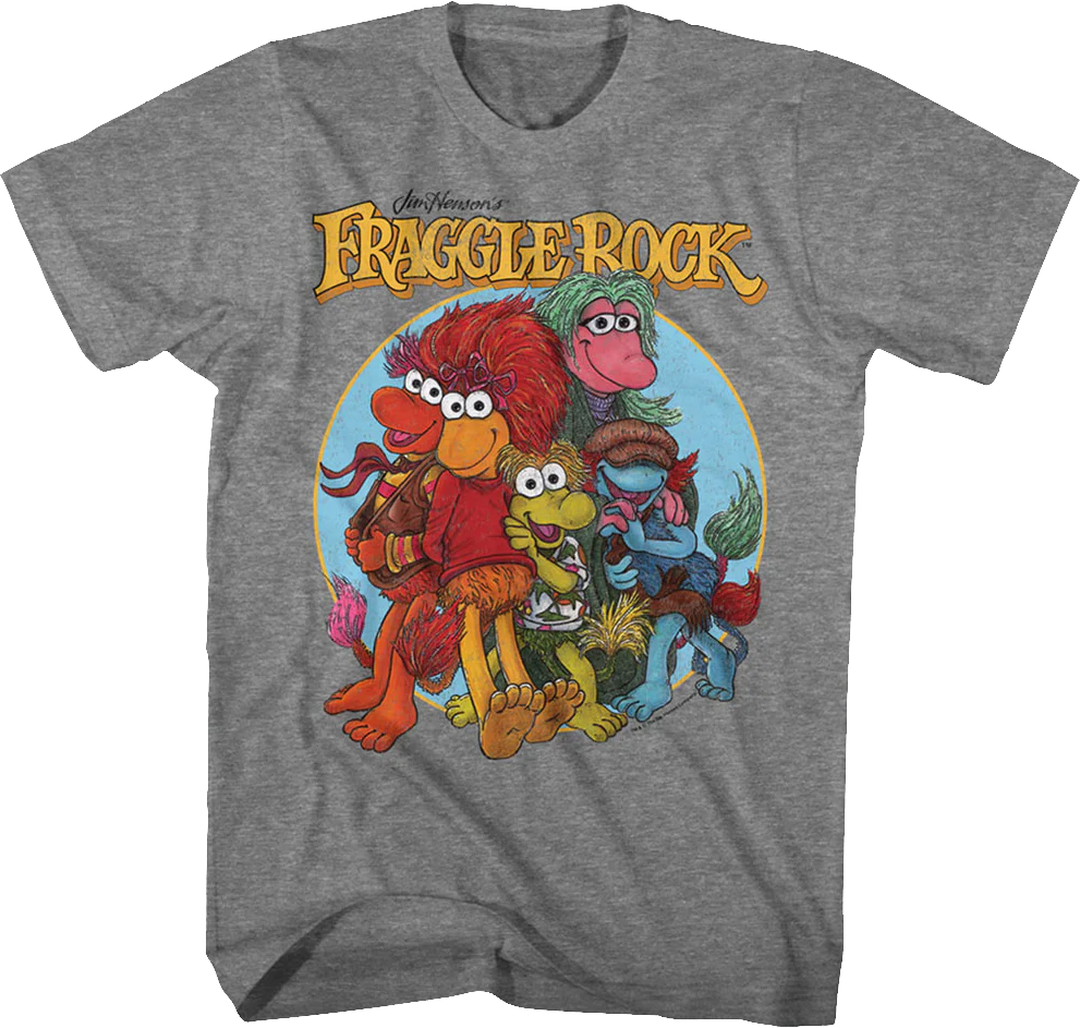 Vintage Group Picture Fraggle Rock T-Shirt
