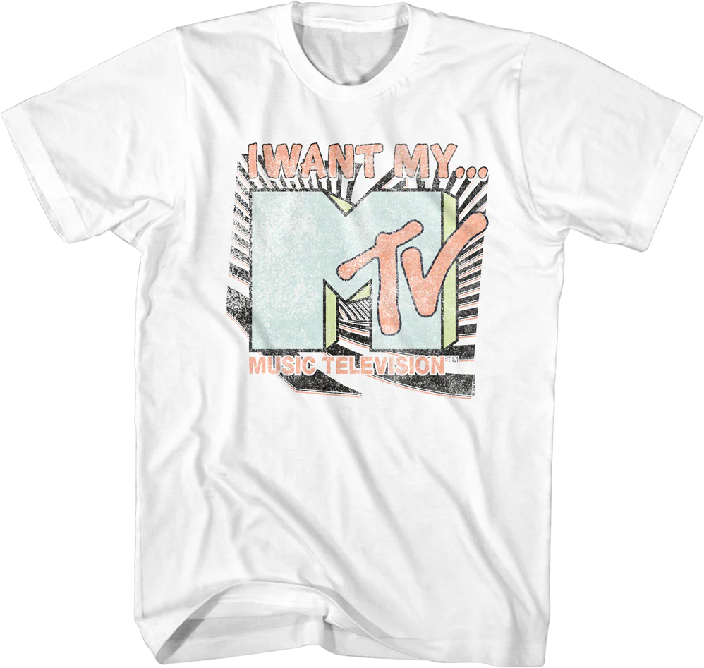 Vintage I Want My MTV Shirt