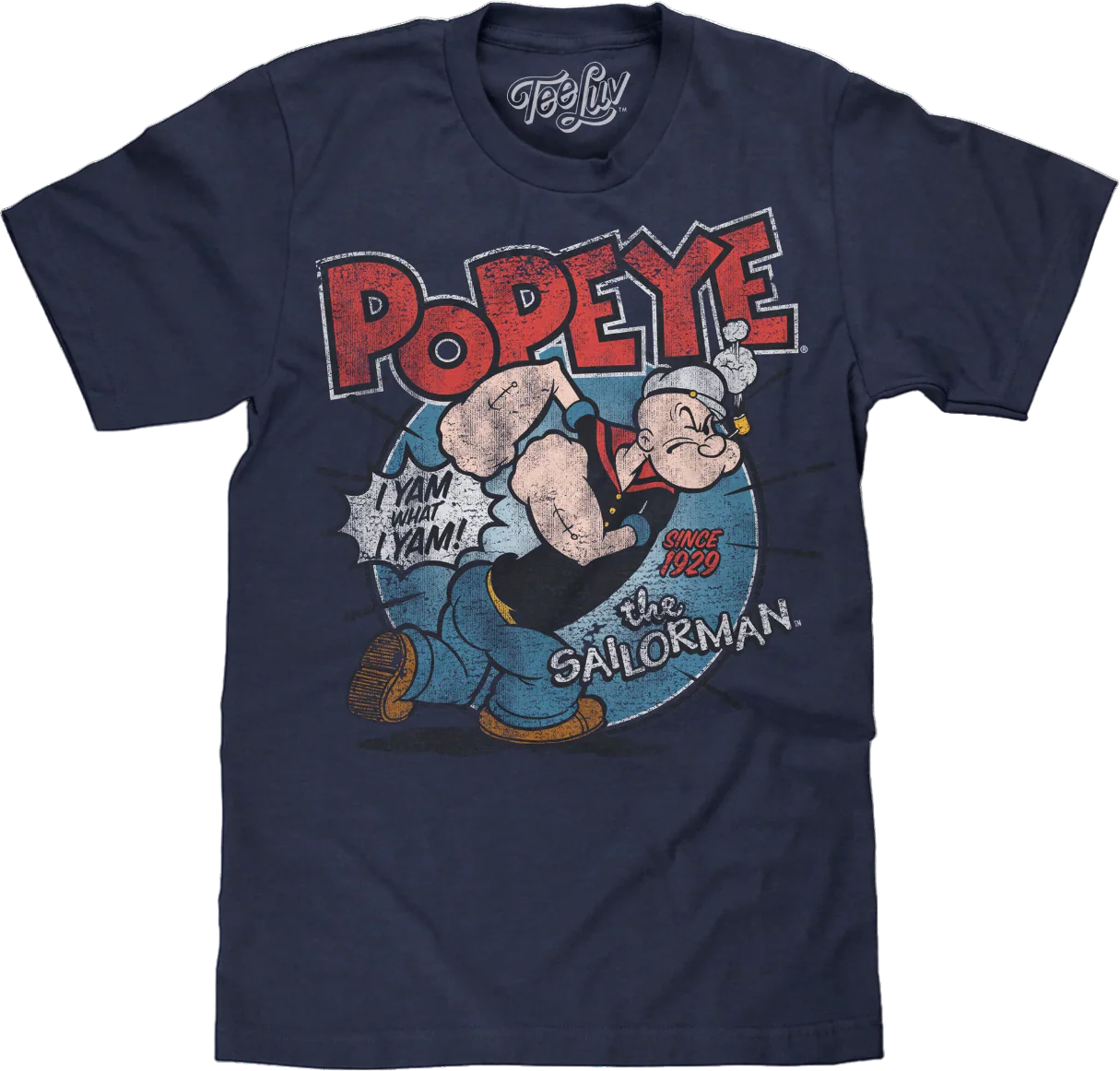 Vintage I Yam What I Yam Popeye T-Shirt
