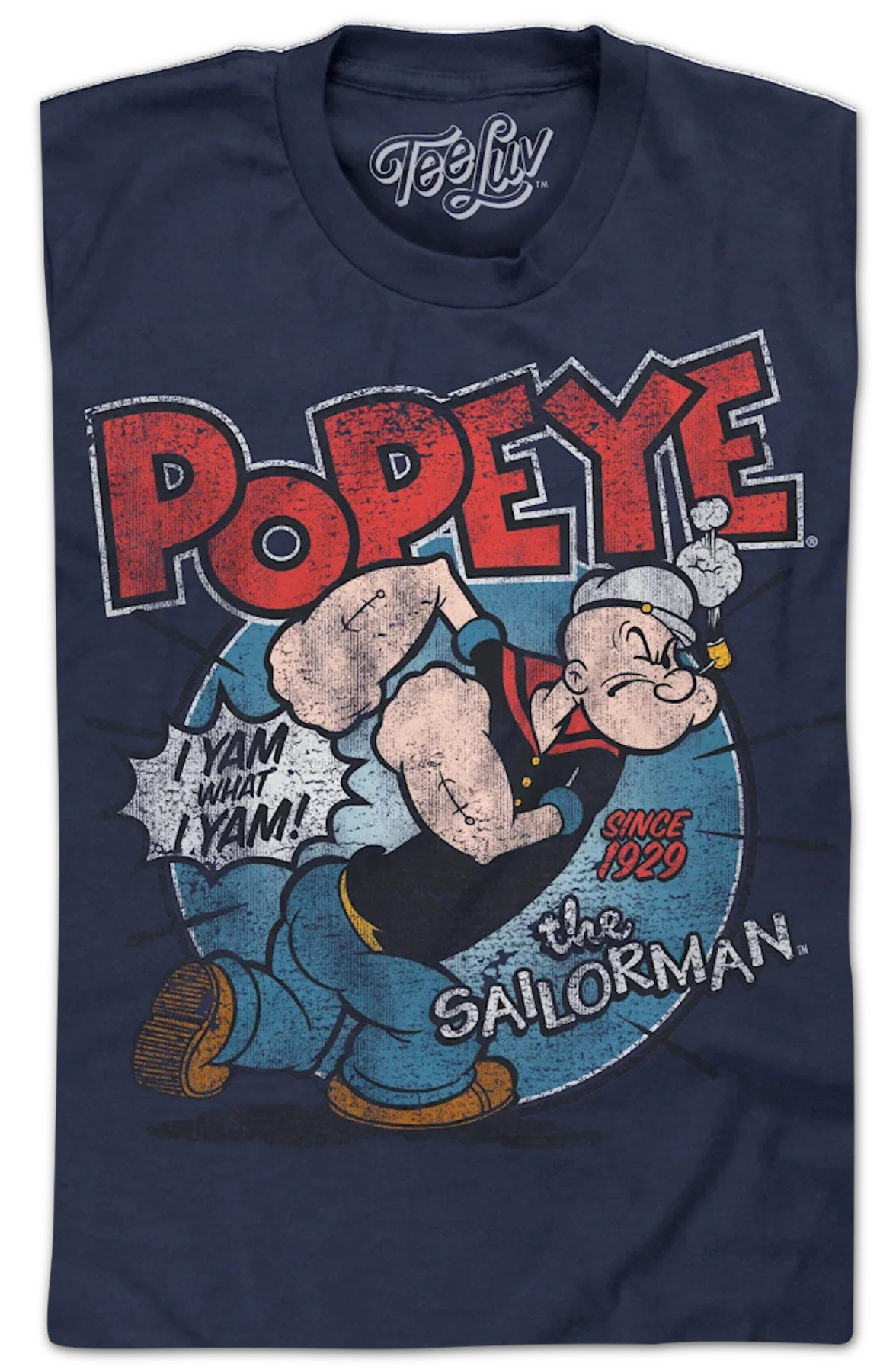 Vintage I Yam What I Yam Popeye T-Shirt - Image 2