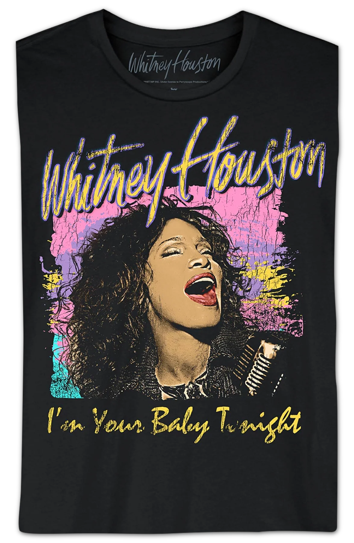 Vintage I'm Your Baby Tonight Whitney Houston T-Shirt - Image 2