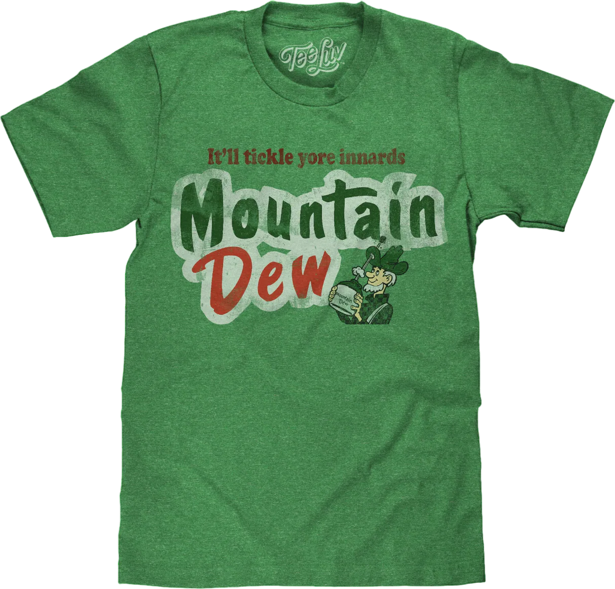Vintage It'll Tickle Yore Innards Mountain Dew T-Shirt