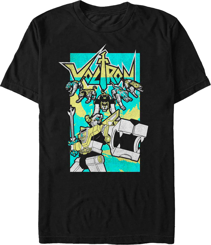 Vintage Lions & Robot Voltron T-Shirt