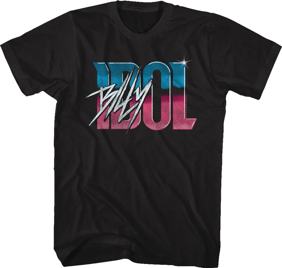 Vintage Logo Billy Idol T-Shirt