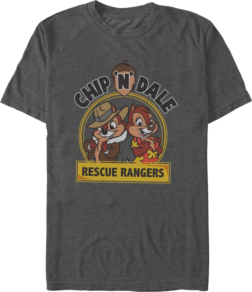 Vintage Logo Chip 'n Dale Rescue Rangers T-Shirt