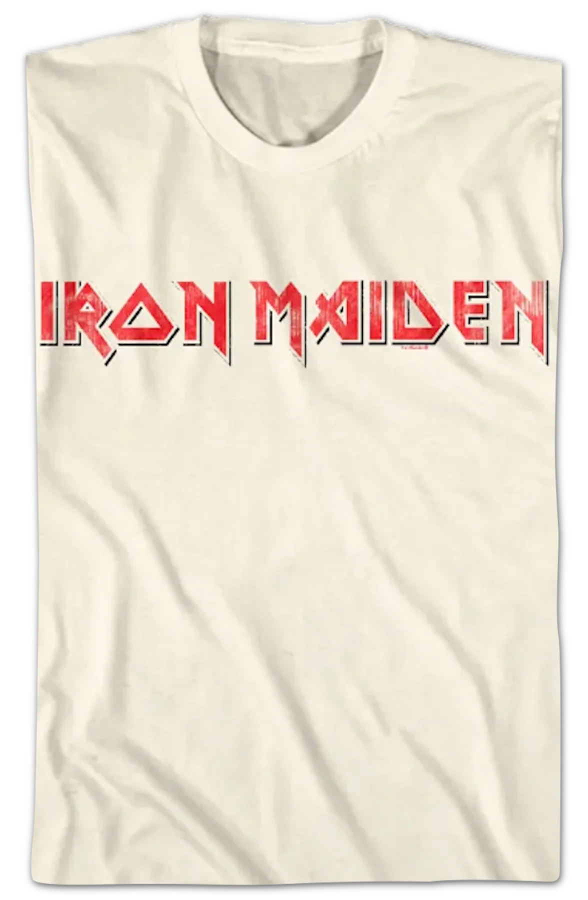 Vintage Logo Iron Maiden T-Shirt - Image 2
