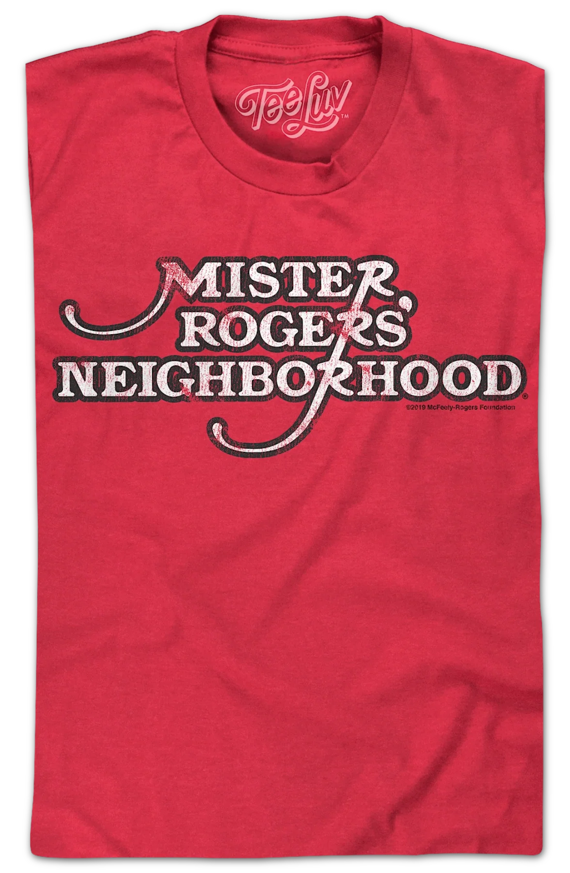 Vintage Logo Mr. Rogers T-Shirt - Image 2