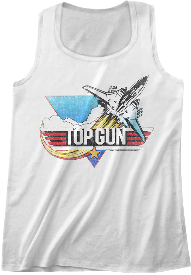 Vintage Logo Top Gun Tank Top