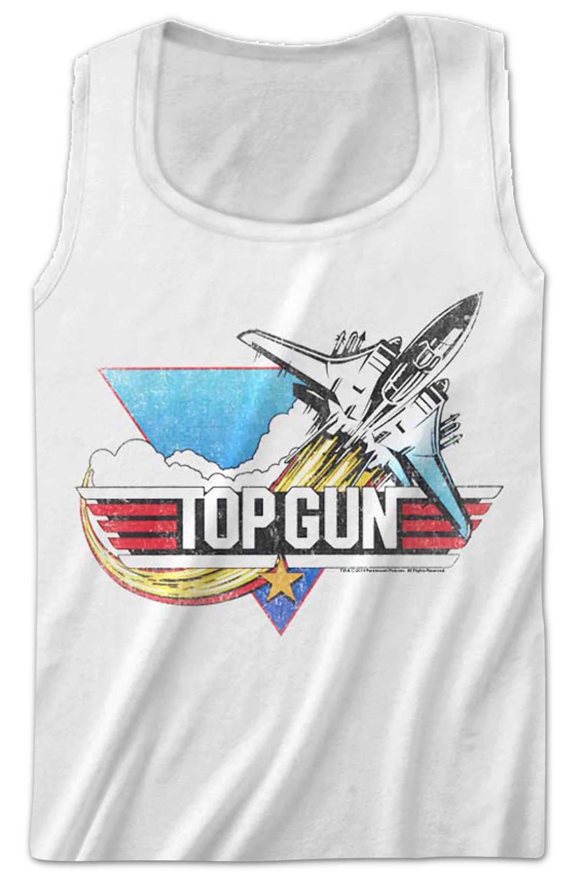 Vintage Logo Top Gun Tank Top - Image 2