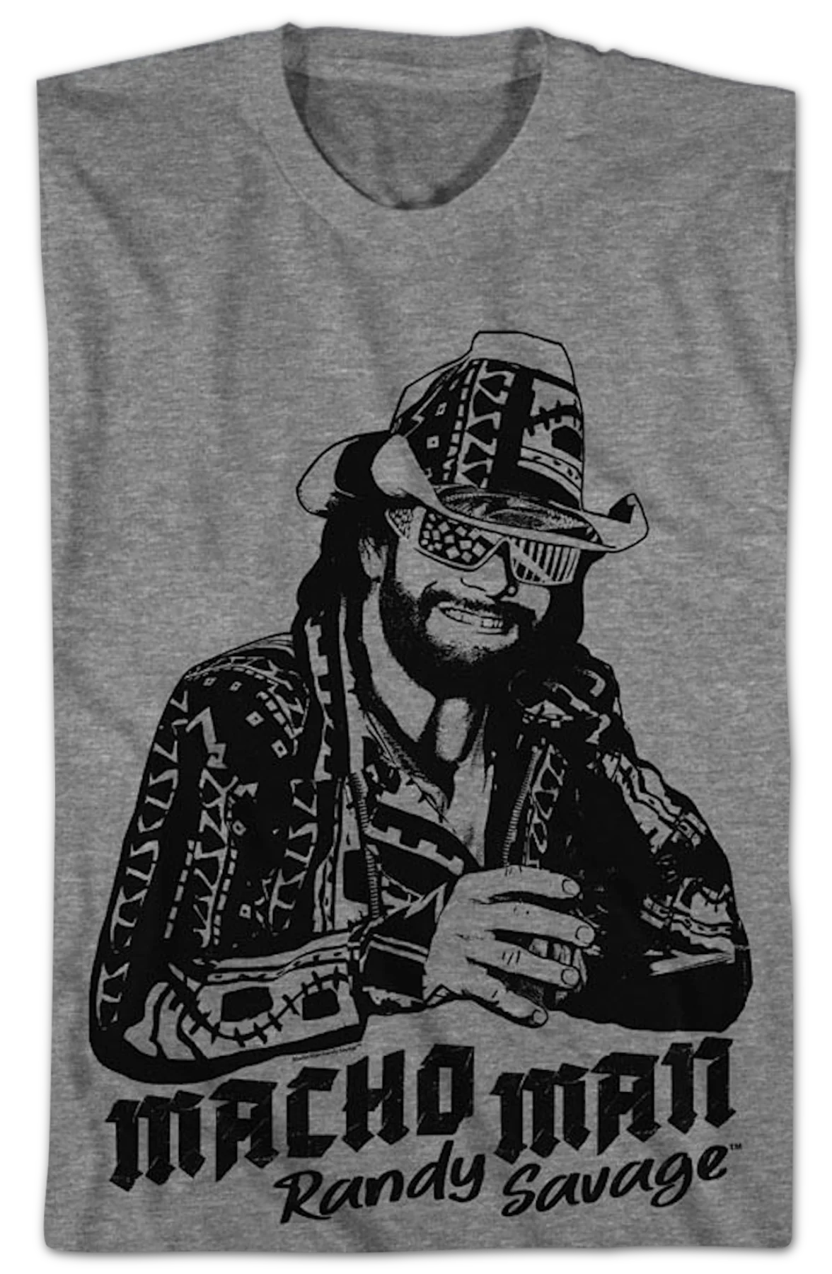 Vintage Madness Macho Man Randy Savage T-Shirt - Image 2