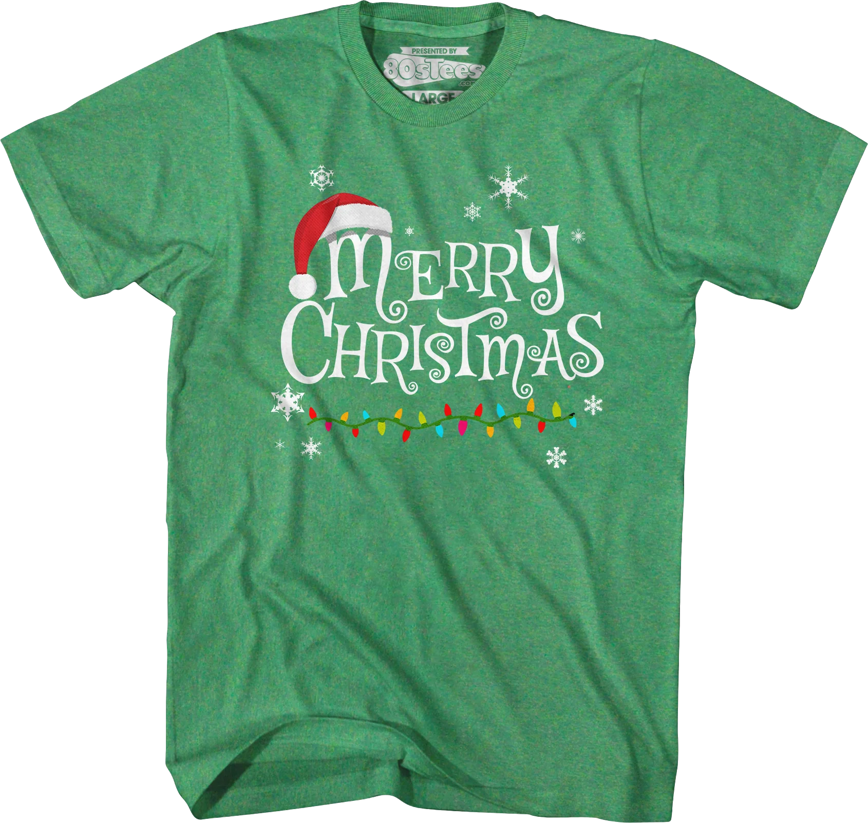 Vintage Merry Christmas T-Shirt - Image 5