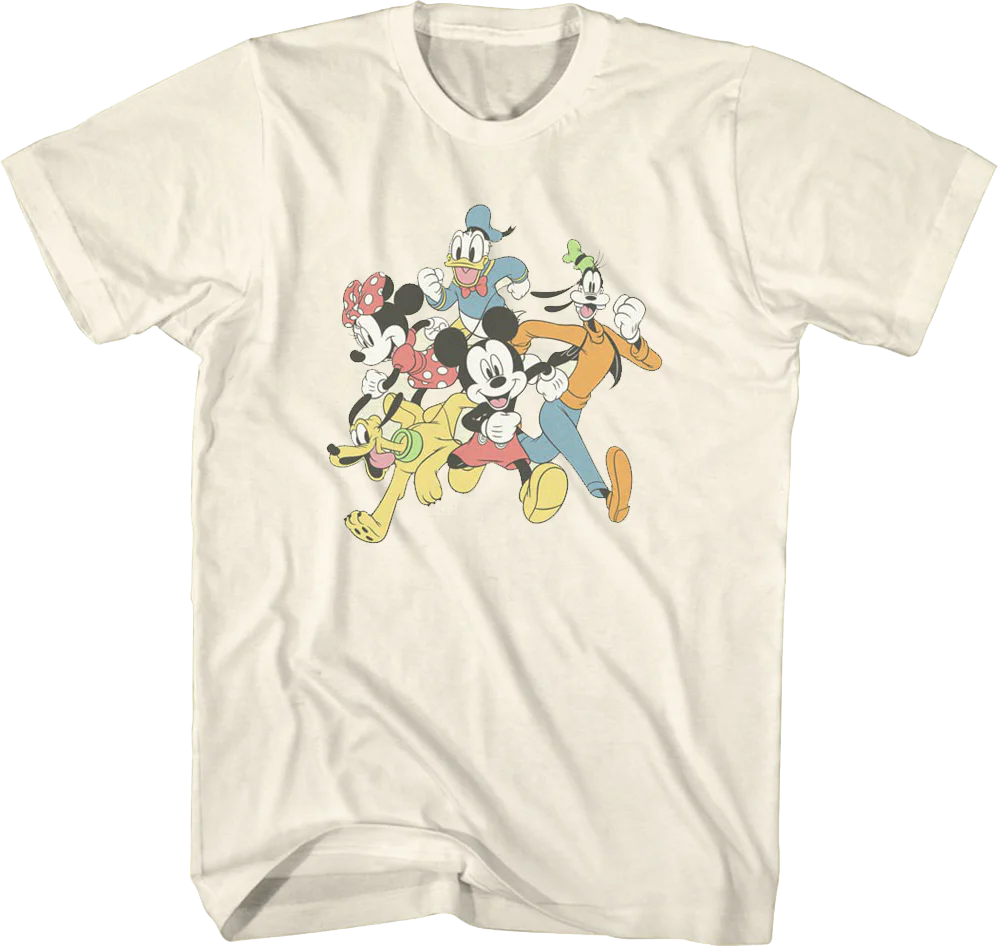 Vintage Mickey And Friends Disney T-Shirt